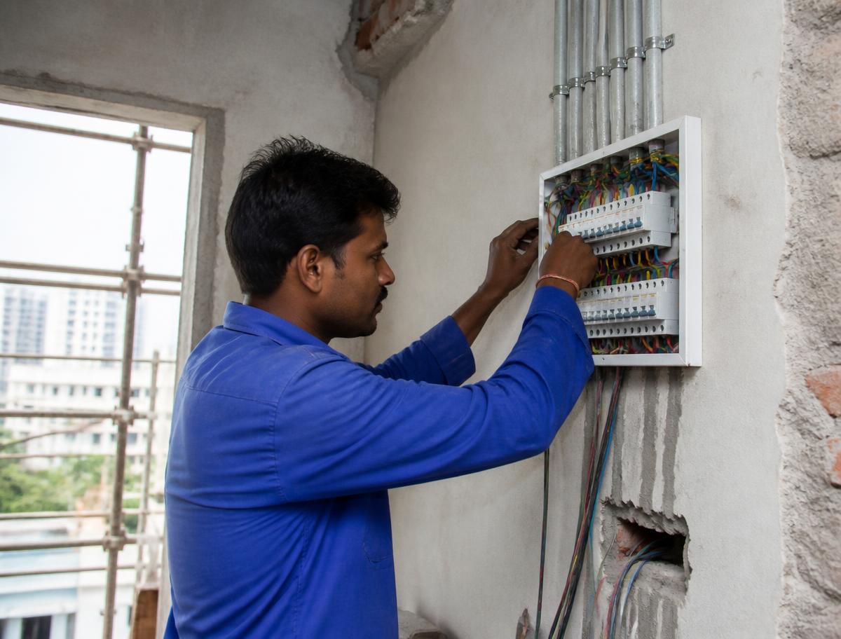 Electrical Works by SRR Contractors in Bengaluru