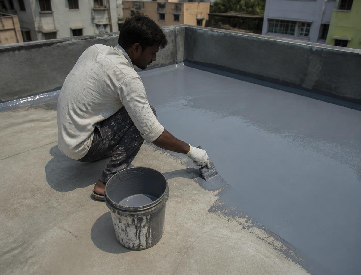 Waterproofing by SRR Contractors in Bengaluru