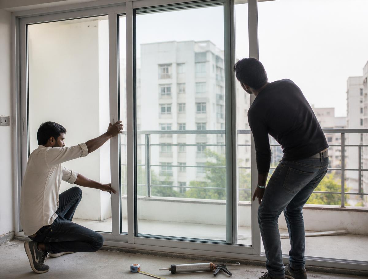 Sliding Windows by SRR Contractors in Bengaluru