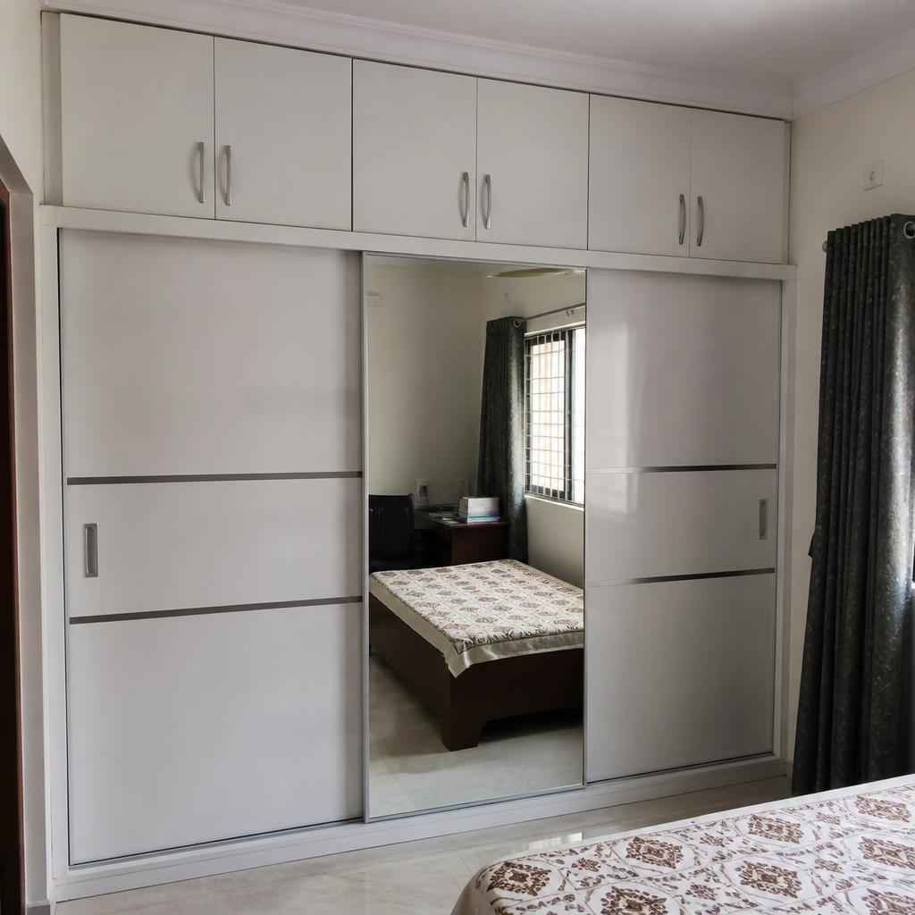 Fitted bedroom wardrobe